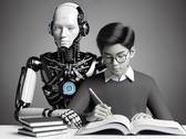OpenAI 学习模式提供循序渐进的解题方法，帮助学生学习。(图片来源：人工智能生成，Dall-E 3）