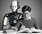 OpenAI 学习模式提供循序渐进的解题方法，帮助学生学习。(图片来源：人工智能生成，Dall-E 3）