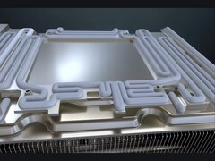 技嘉在其多款 GPU 中使用了服务器级散热凝胶，该凝胶采用全自动工艺。(图片来源：AORUS YouTube 频道）