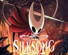 空洞骑士带有徽标的 Silksong 插图（图片来源：Team Cherry 有编辑）