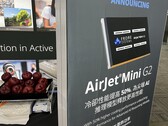 台北电脑展上的 Frore Systems。(图片来源：Andreas Sebayang/Notebookcheck.com）