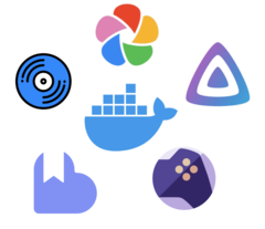 无论媒体类型如何，都有 docker 容器可以帮助你自助托管和管理几乎所有类型的媒体，所有这些都可以通过浏览器从任何设备上访问。(图片来源：Notebookcheck）