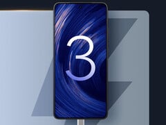 许多上一代小米手机都在名单之列。图为带有 HyperOS 3 徽标的 Poco F7 Pro。(图片来源：小米 - 已编辑）