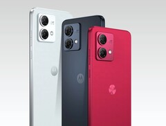 摩托罗拉发售的 Moto G84 5G 有三种颜色可供选择。(图片来源:摩托罗拉)