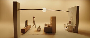 可采用灵活的导轨配置进行安装（图片来源：产品视频截图）