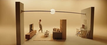 可采用灵活的导轨配置进行安装（图片来源：产品视频截图）