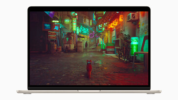 Apple MacBook Air 15英寸。(图片来源： )Apple