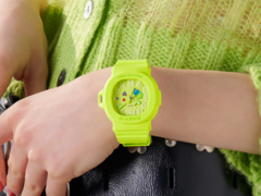 卡西欧在美国推出了四款新的 G-Shock BGA10 系列手表（图为 BGA-3A）。(图片来源：卡西欧）