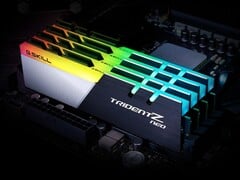 主板中安装的 G.Skill Trident Z Neo 系列 DDR4 内存（图片来源：G.Skill，有编辑）