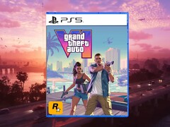 PS5 版《GTA 6》实体版模拟图
