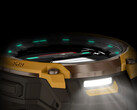 启用 LED 手电筒的 Instinct Crossover AMOLED。(图片来源：Garmin）