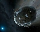 艺术家绘制的小行星插图。