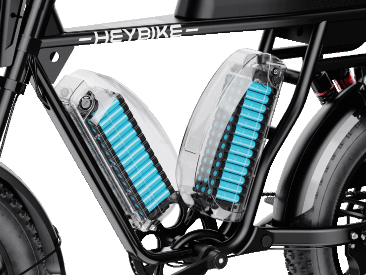 Heybike Saturn 提供双电池组选项