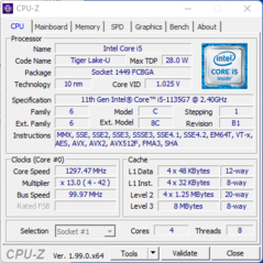 系统信息。CPU-Z CPU