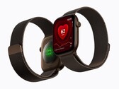 Apple Watch 正面和背面视图