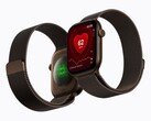 Apple Watch 正面和背面视图