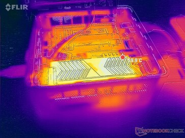 雷克沙NM800散热器在60摄氏度下受压时出现热斑