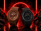 卡西欧 G-Shock GMA-P2110B-1A 和 G-Shock GMA-P2110B-5A（从右到左）