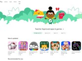 Google Play 的儿童版块（图片来源：Own）
