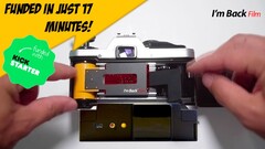 该活动仅用 17 分钟就完成了最初的筹资目标(图片来源:I'm Back Film via Kickstarter)