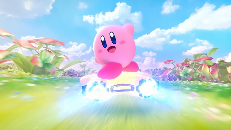 即将推出的《柯比空战骑士 Switch 2》游戏中的柯比（图片来源：任天堂美国公司）