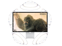 Apple与推出四年之久的前代产品相比，新款 Studio Display 的升级幅度微乎其微。