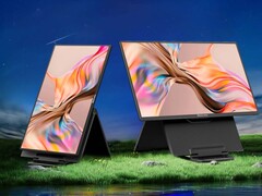 Table 10 是一款全新的便携式显示器，配备 24 英寸 IPS 面板和 100Hz 频率（图片来源：Blackview）