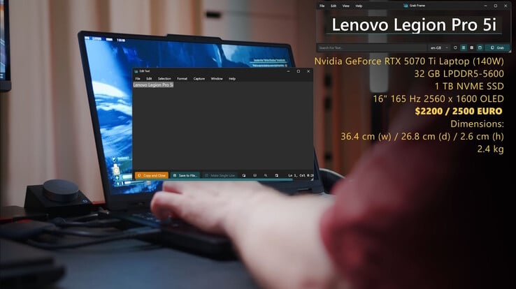 从视频中提取文字？再也不是问题了（图片来源：YouTube 上的 Notebookcheck 截图）