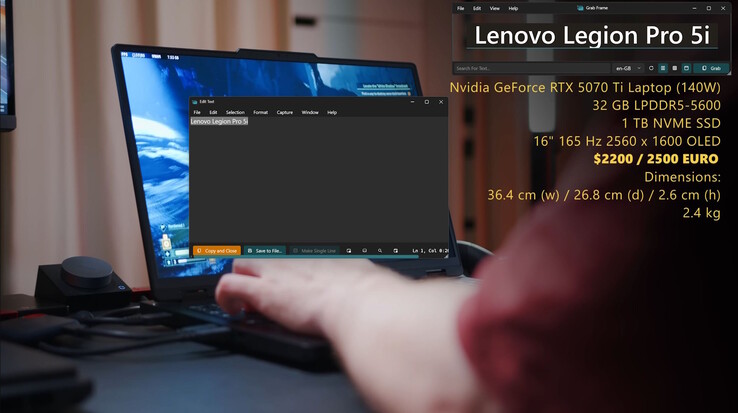 从视频中提取文字？再也不是问题了（图片来源：YouTube 上的 Notebookcheck 截图）