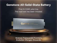Gemstone 固态电池投入试生产，生产线容量为 200 兆瓦时。(图片来源：Gotion）