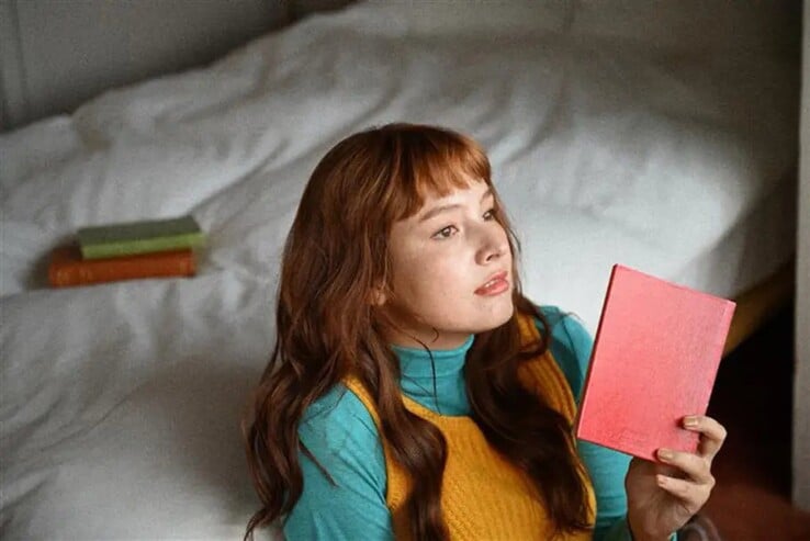 这张照片是使用尼康 Z f 相机的新胶片颗粒功能拍摄的。