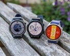从左至右:小米手表 S5、荣耀手表 6 和华为 Watch GT 7
