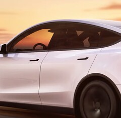 特斯拉 Model Y 的车门把手（图片来源：特斯拉）