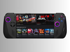 配备 Xbox 应用程序的华硕游戏掌上电脑（图片来源：华硕）