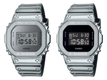 卡西欧 GM5600YM-8A8（左）与 GM5600YM-8（右）相似。(图片来源：卡西欧）