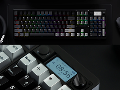 Chilkey ND104（如图）的数字键盘上方有一个内置计算器屏幕。(图片来源：Chilkey - 已编辑）