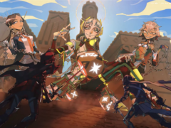 Dice Gambit》是一款风格化的策略 RPG 游戏，其中还夹杂着些许幽默。图为游戏封面作品之一。(图片来源：GameTrailers on YouTube/Dice Gambit） 