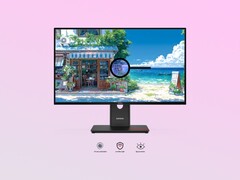 NaturaSynth Display 使用环形偏振片，研究表明这种偏振片可能更容易伤眼。(图片来源：联想）