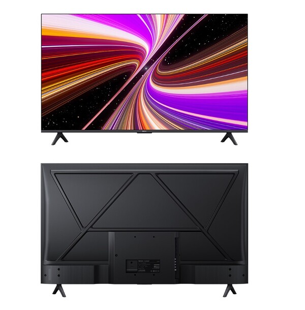 红米智能电视 A50 节能版采用金属边框。