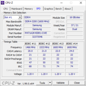 CPU-Z。RAM插槽1