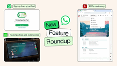WhatsApp的最新改进包括支持iPad注册、增强的PDF支持以及音乐分享功能。 