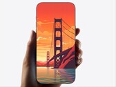 一张来自 2023 年的效果图，展示了一款无边框 iPhone，看起来就像一块玻璃。(图片来源：Ice Universe on X）