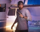 《GTA 6》主角杰森手持手枪。