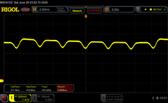 PWM：10/10 亮度，~360 Hz（直流调光）