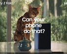 三星Galaxy Z Fold 7 预告视频嘲讽Apple 。（图片来源：三星| 由 Notebookcheck 编辑）