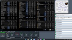 压力测试，PPT限制在88瓦（Noctua NH-U9S）。