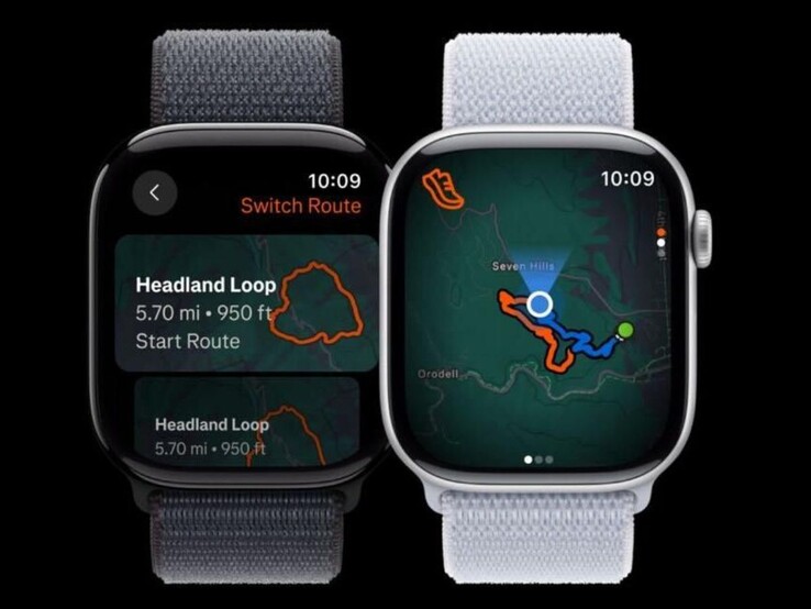 Strava 应用程序更新带来了新的 Routes 功能。(图片来源：Strava via Reddit）