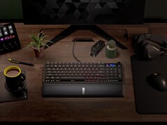 Vanguard 96 Pro 霍尔效应游戏键盘。(图片来源：海盗船）