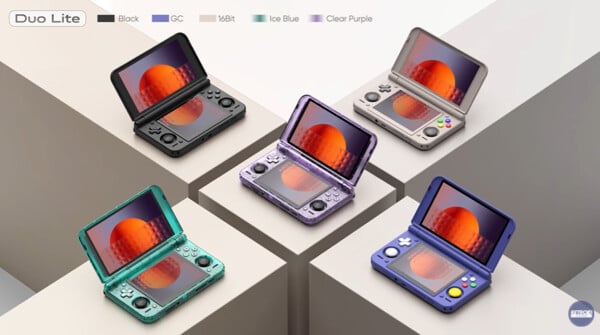 Retroid Pocket Duo Lite 将推出五种颜色。