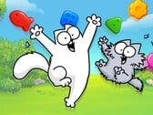 《西蒙的猫：爆炸时刻》的官方宣传主视觉图。